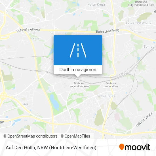 Auf Den Holln Karte