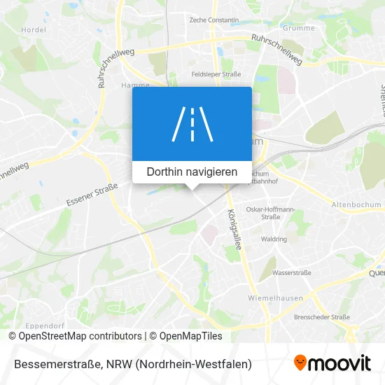 Bessemerstraße Karte