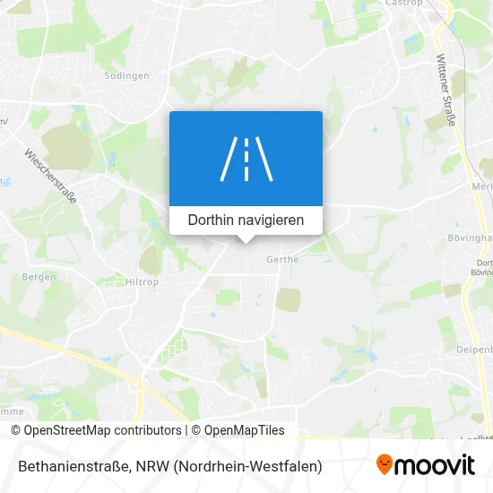 Bethanienstraße Karte