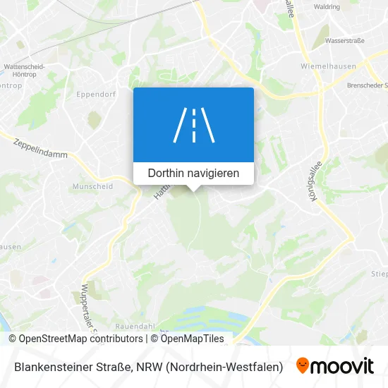 Blankensteiner Straße Karte