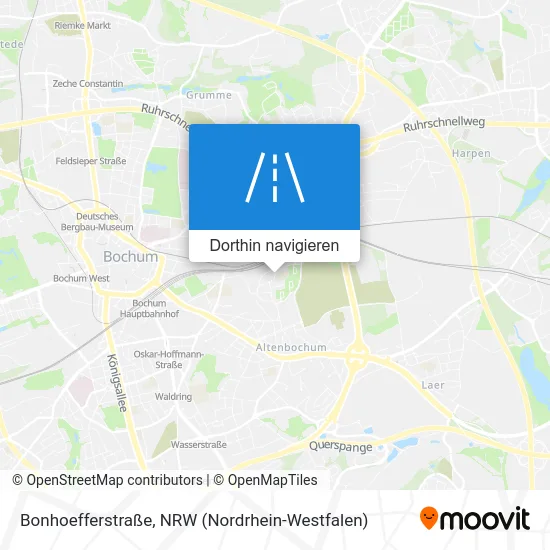 Bonhoefferstraße Karte