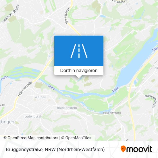 Brüggeneystraße Karte