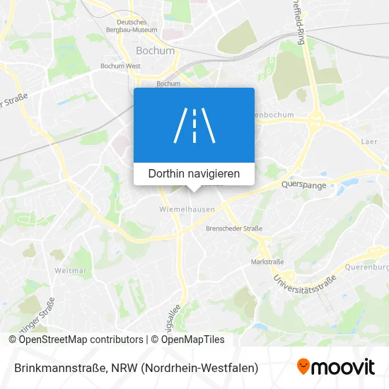 Brinkmannstraße Karte