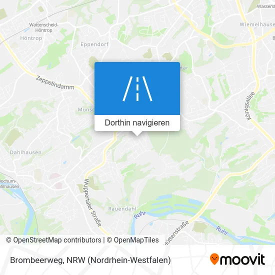Brombeerweg Karte