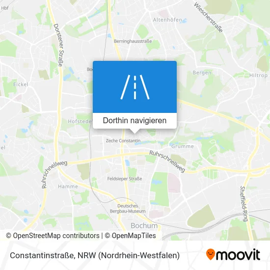 Constantinstraße Karte