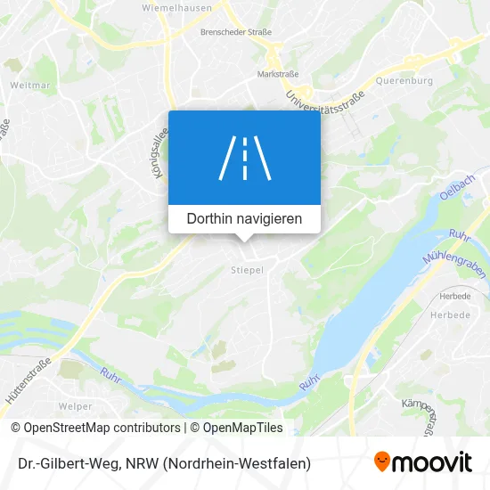 Dr.-Gilbert-Weg Karte
