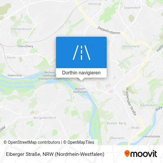 Eiberger Straße Karte