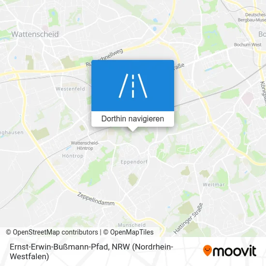 Ernst-Erwin-Bußmann-Pfad Karte