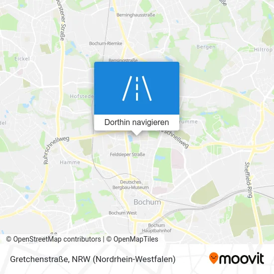 Gretchenstraße Karte