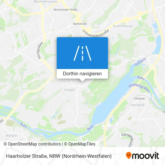 Haarholzer Straße Karte