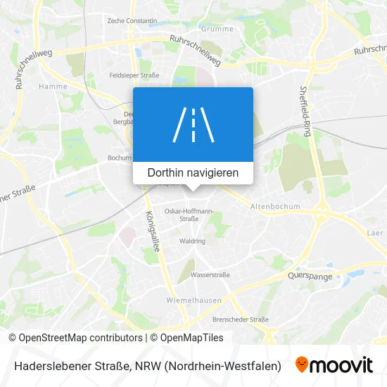 Haderslebener Straße Karte