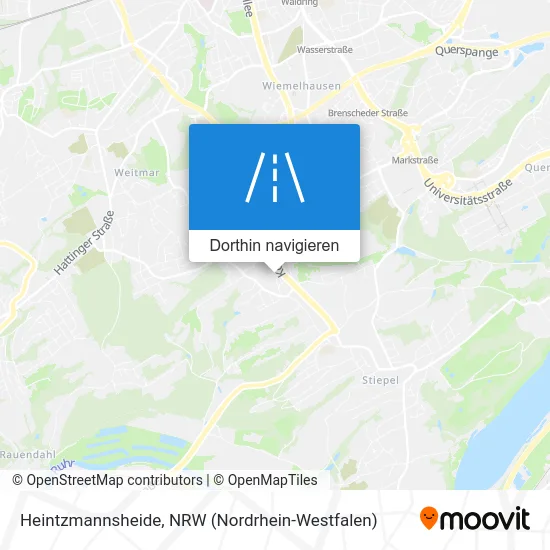 Heintzmannsheide Karte