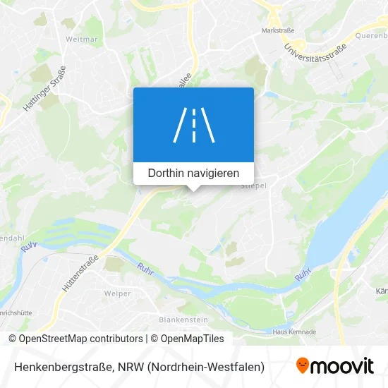 Henkenbergstraße Karte
