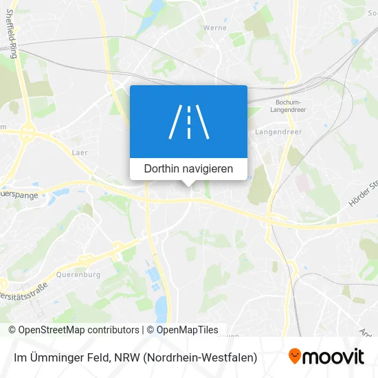 Im Ümminger Feld Karte