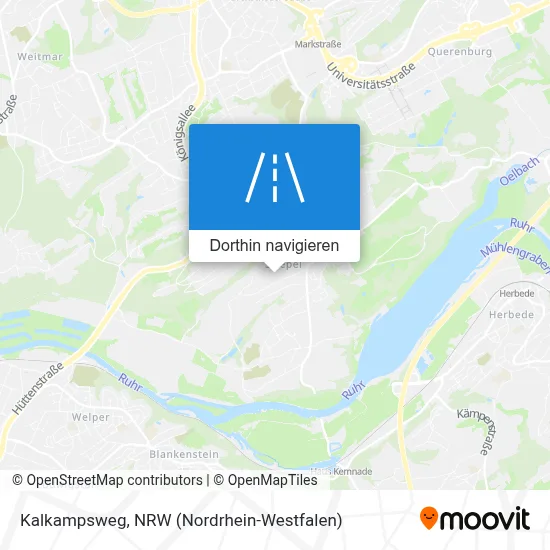 Kalkampsweg Karte