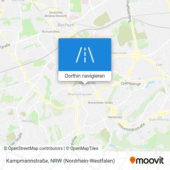 Kampmannstraße Karte