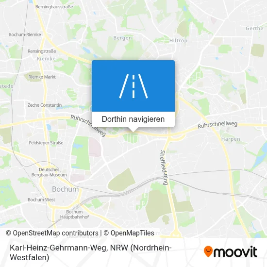 Karl-Heinz-Gehrmann-Weg Karte