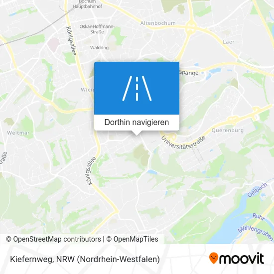 Kiefernweg Karte