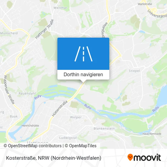 Kosterstraße Karte