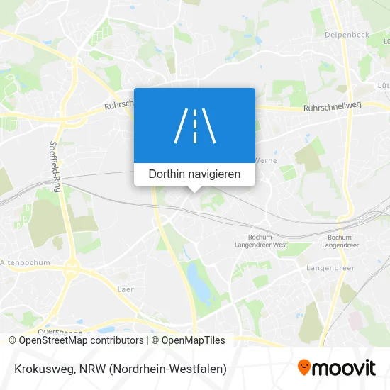 Krokusweg Karte