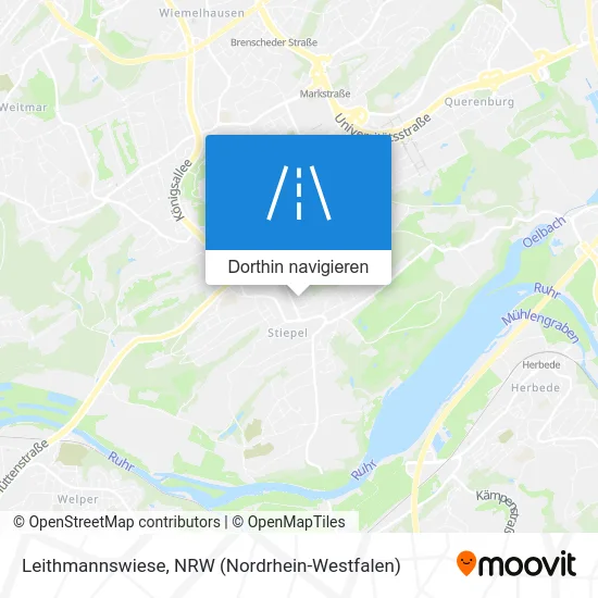 Leithmannswiese Karte