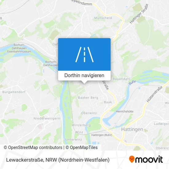 Lewackerstraße Karte