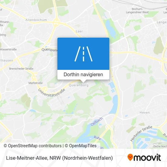 Lise-Meitner-Allee Karte