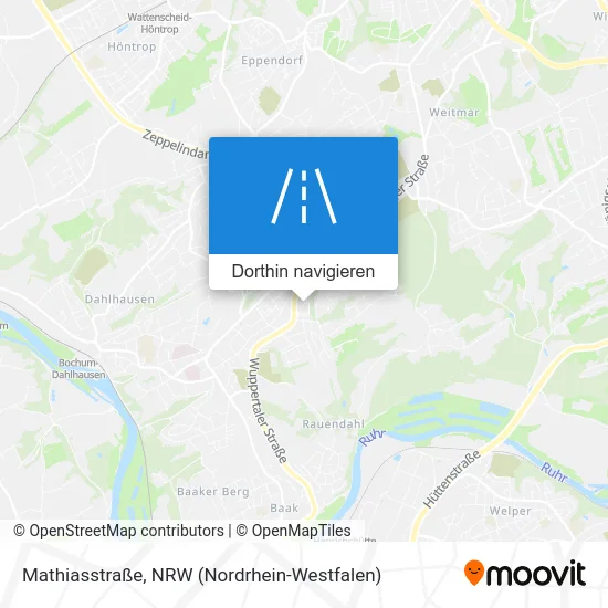 Mathiasstraße Karte