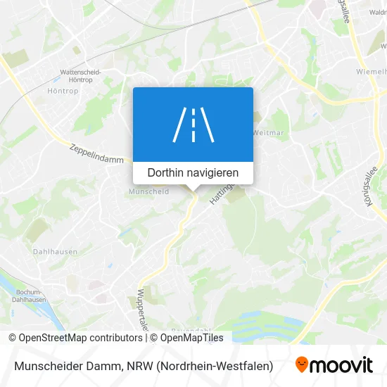 Munscheider Damm Karte
