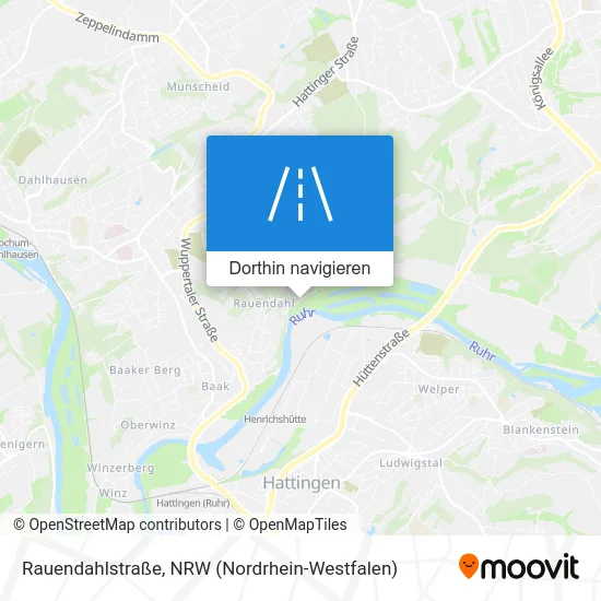 Rauendahlstraße Karte