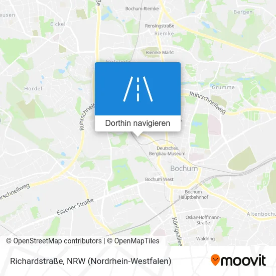 Richardstraße Karte