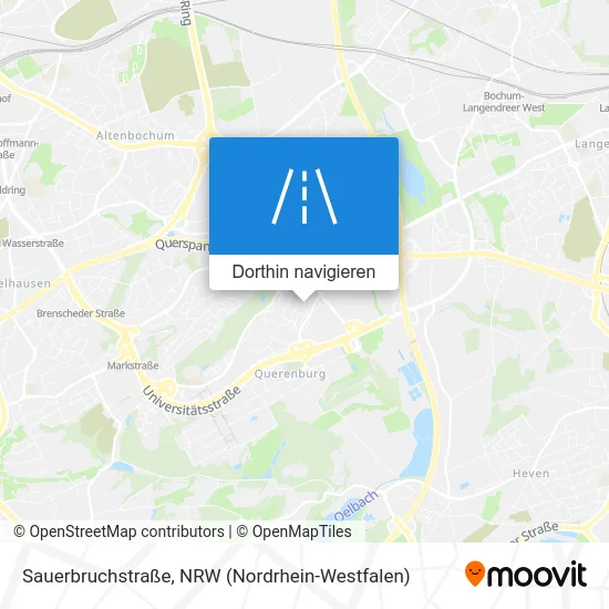 Sauerbruchstraße Karte