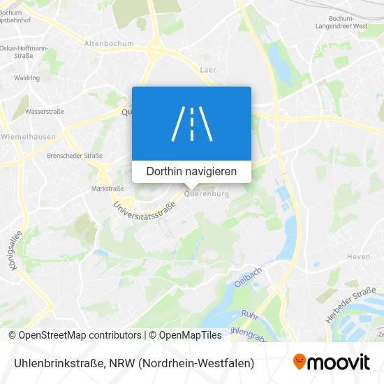 Uhlenbrinkstraße Karte