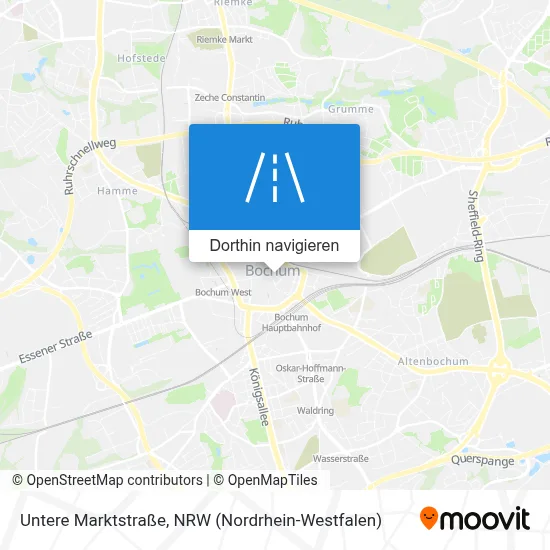 Untere Marktstraße Karte