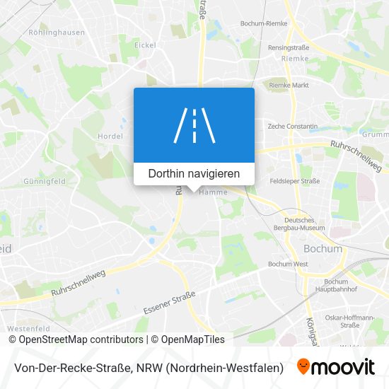 Von-Der-Recke-Straße Karte