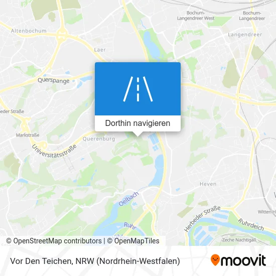 Vor Den Teichen Karte