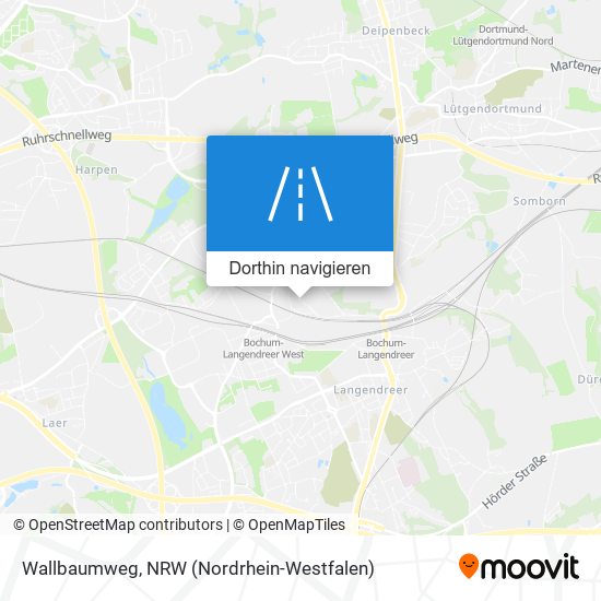 Wallbaumweg Karte