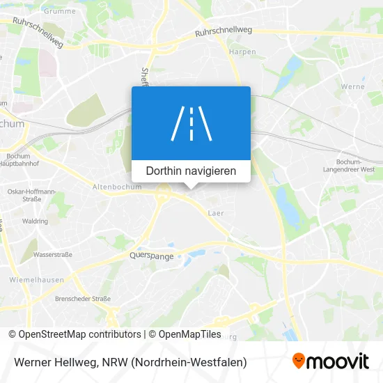 Werner Hellweg Karte