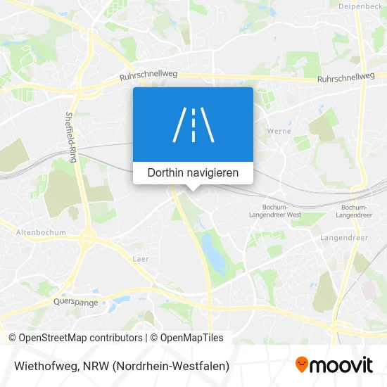 Wiethofweg Karte