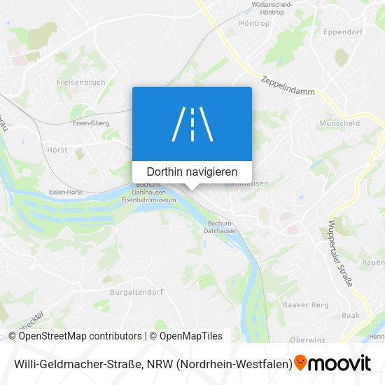 Willi-Geldmacher-Straße Karte