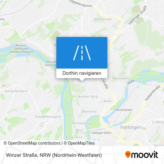 Winzer Straße Karte