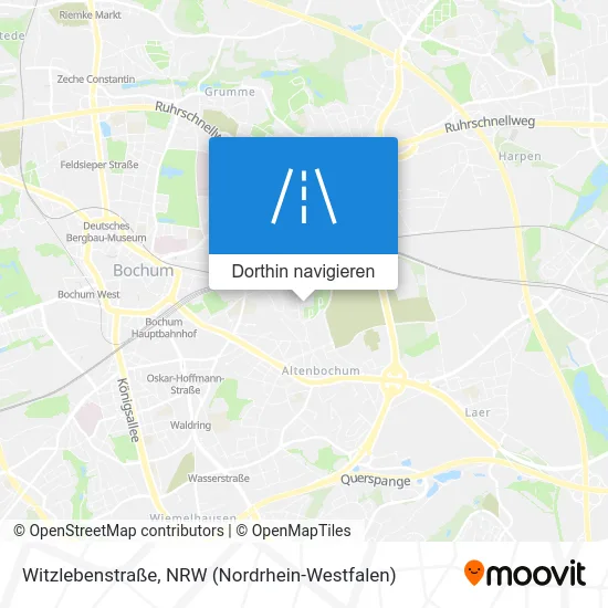 Witzlebenstraße Karte