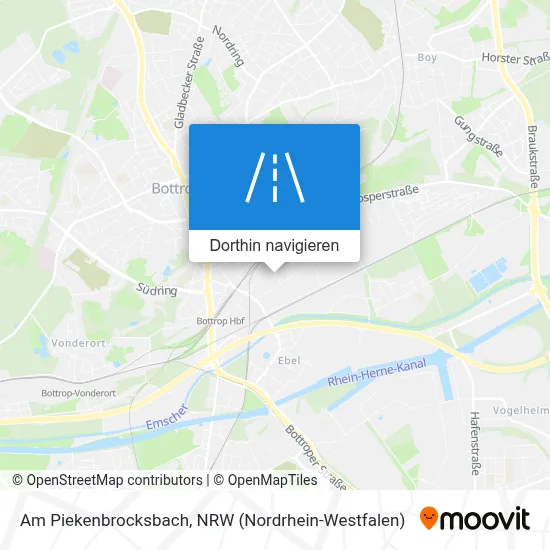 Am Piekenbrocksbach Karte