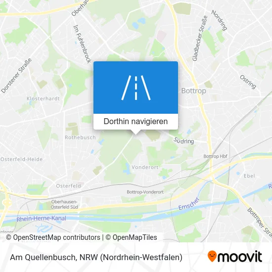 Am Quellenbusch Karte