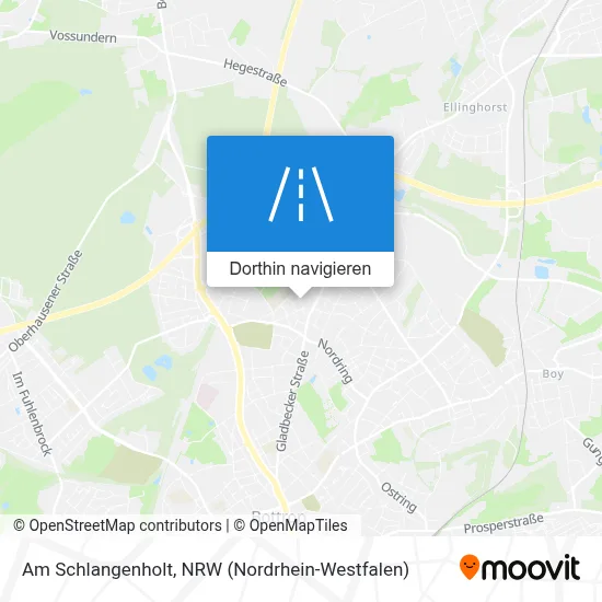 Am Schlangenholt Karte