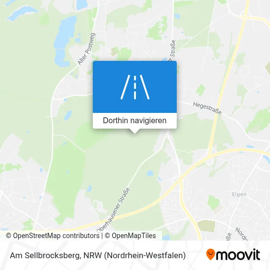 Am Sellbrocksberg Karte