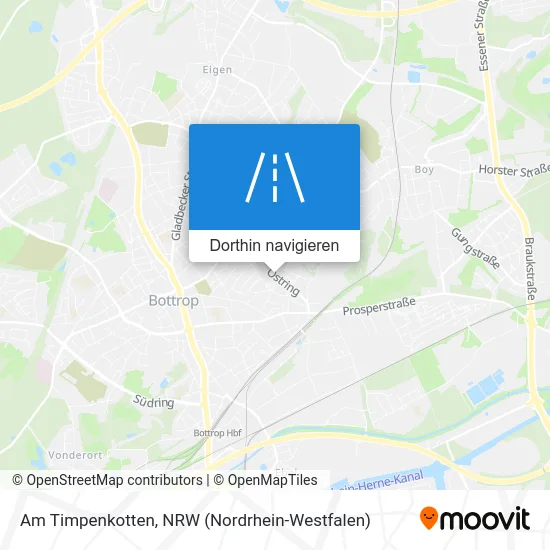 Am Timpenkotten Karte