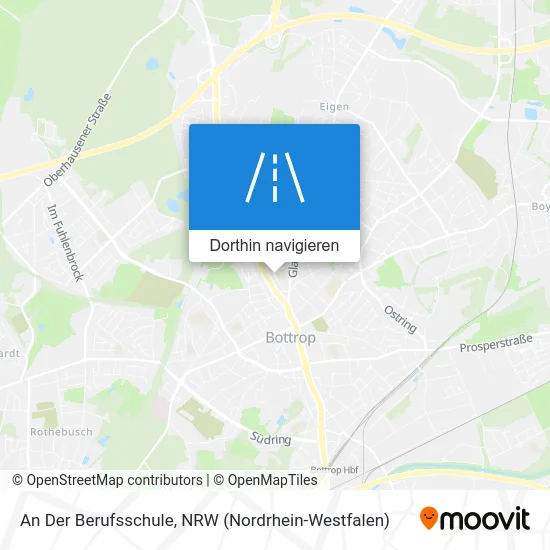 An Der Berufsschule Karte