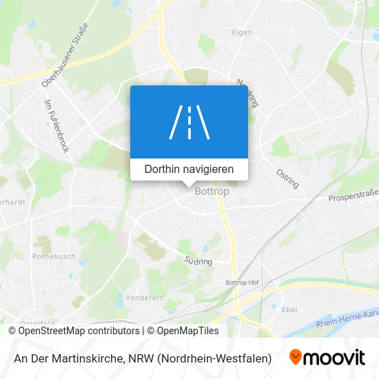 An Der Martinskirche Karte