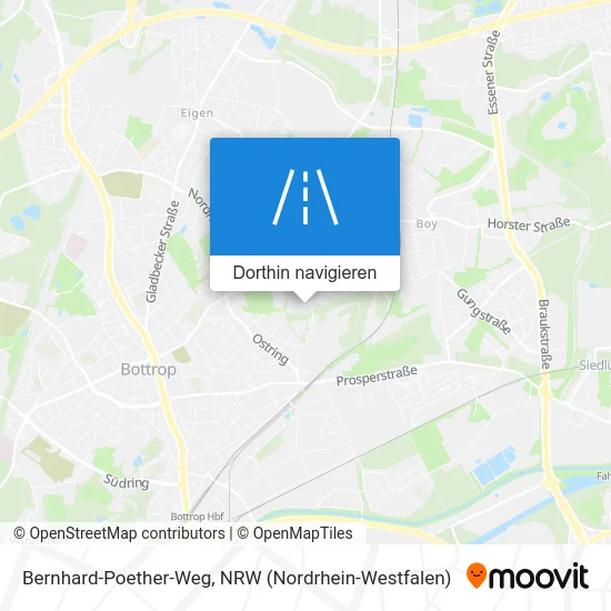 Bernhard-Poether-Weg Karte